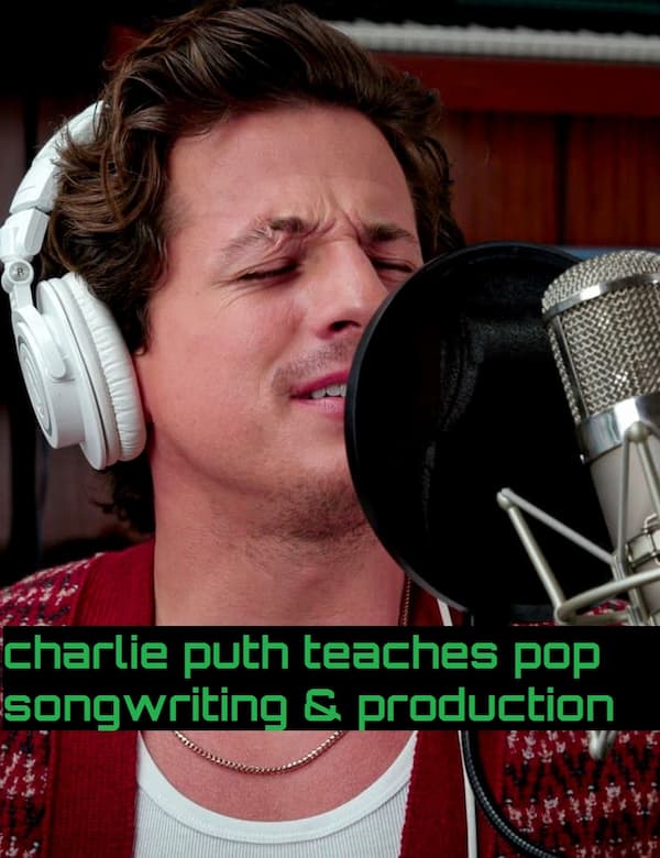 Charlie Puth Teaches Pop Songwriting & Production