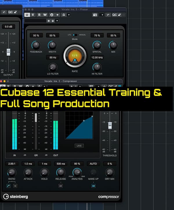 Cubase 12 Essential Training & Full Song Production