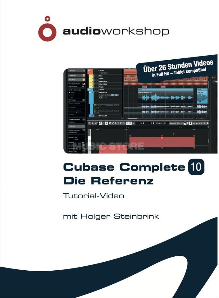 Audio Workshop Cubase Complete 10 Die Referenz Tutorial-Video
