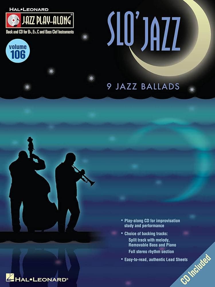 Jazz Playalong Vol 106 – Slo’ Jazz For Alto And Tenor