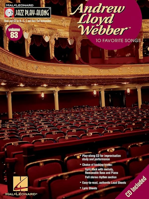 Jazz Playalong Vol 83 – Andrew Lloyd Webber Classics For Alto And Tenor