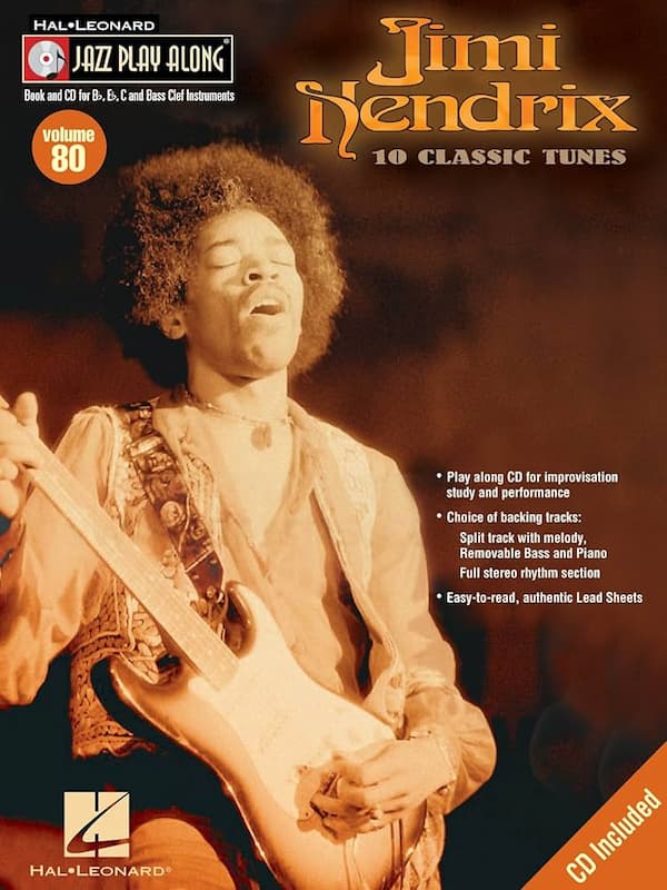 Jazz Playalong Vol 80 – Jimi Hendrix For Alto And Tenor Jimi Hendrix