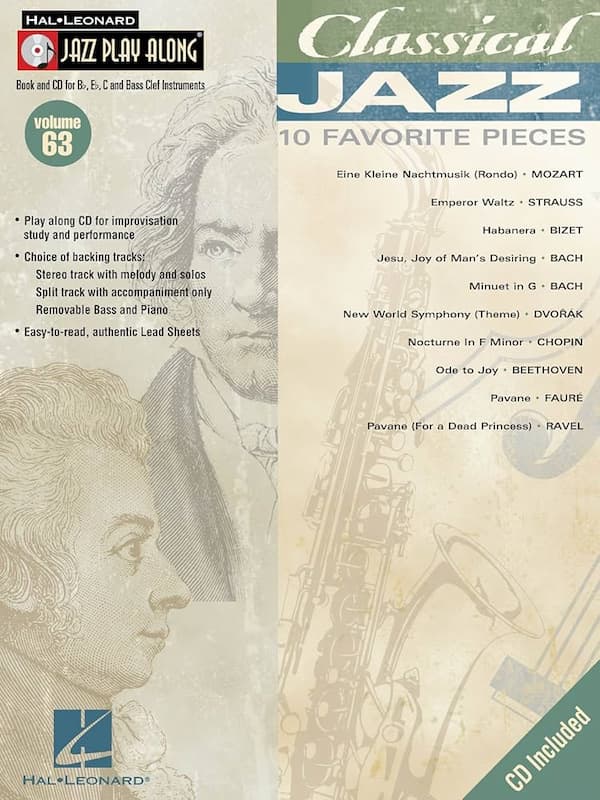 Jazz Playalong Vol 63 – Classical Jazz For Alto And Tenor