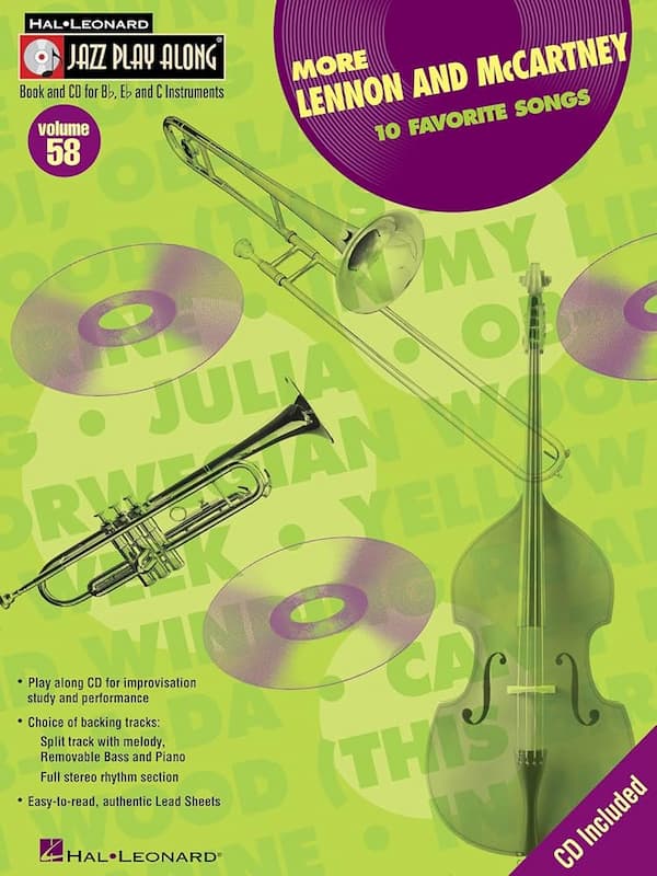 Jazz Playalong Vol 58 – Lennon and McCartney For Alto And Tenor More