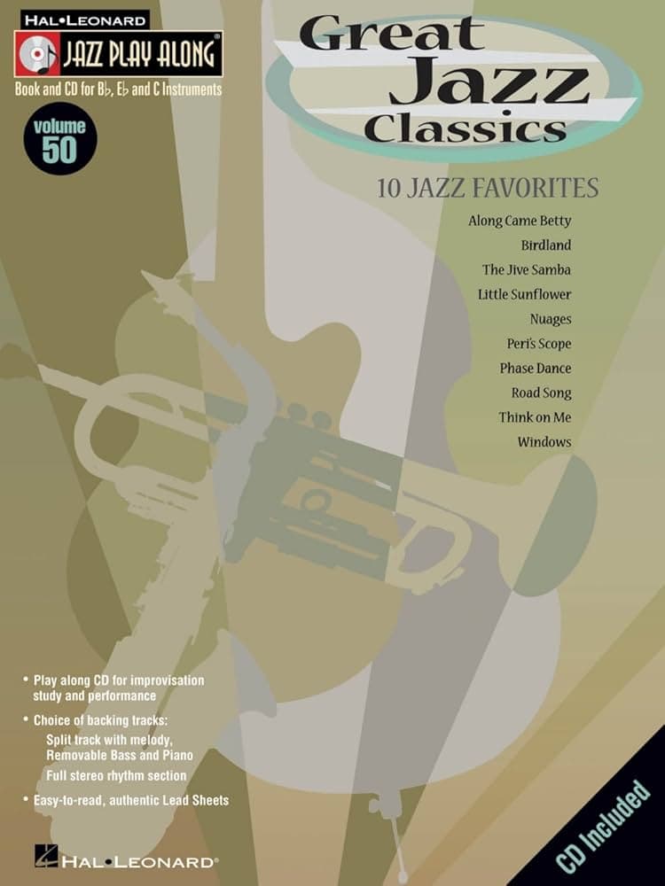 Jazz Playalong Vol 50 – Great Jazz Classics For Alto And Tenor