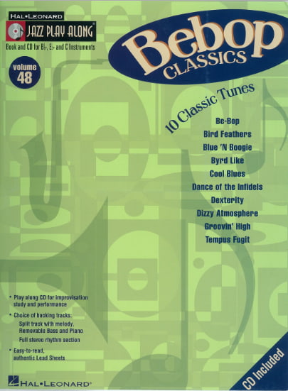 Jazz Playalong Vol 48 – Bebop Classics For Alto And Tenor