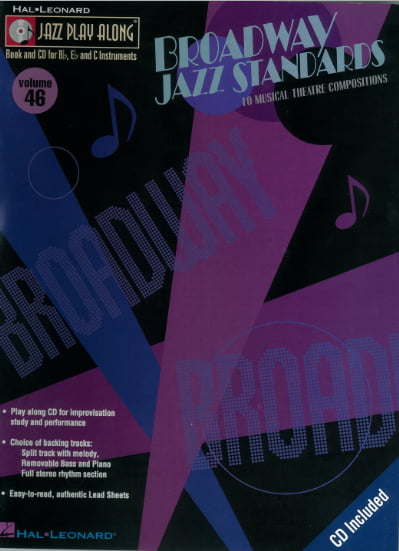 Jazz Playalong Vol 46 – Broadway Jazz Standards For Alto And Tenor