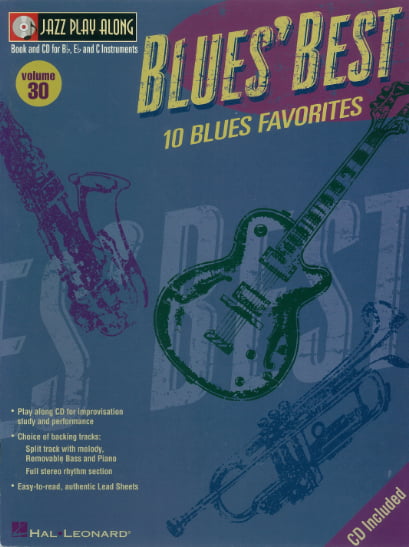 Jazz Playalong Vol 30 – Blues Best For Alto And Tenor