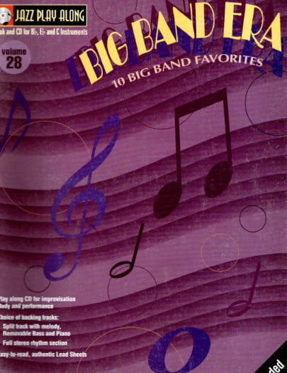 Jazz Playalong Vol 28 – Big Band Era For Alto And Tenor