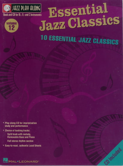 Jazz Playalong Vol 12 – Essential Jazz Classics For Alto And Tenor