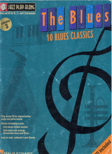Jazz Playalong Vol 3 – The Blues For Alto And Tenor