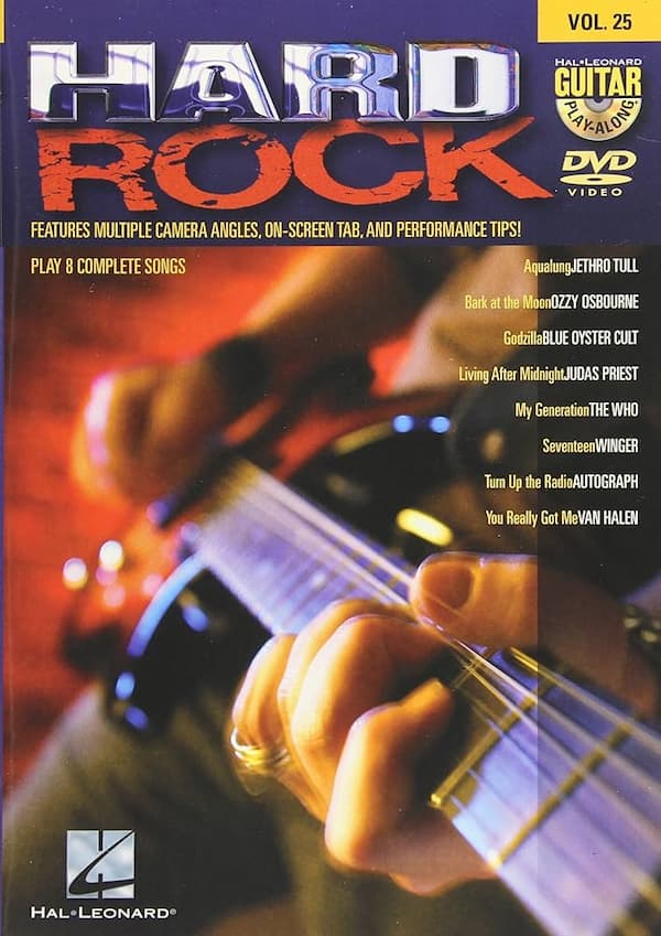 Guitar PLayAlong Volume 25 – Hard Rock