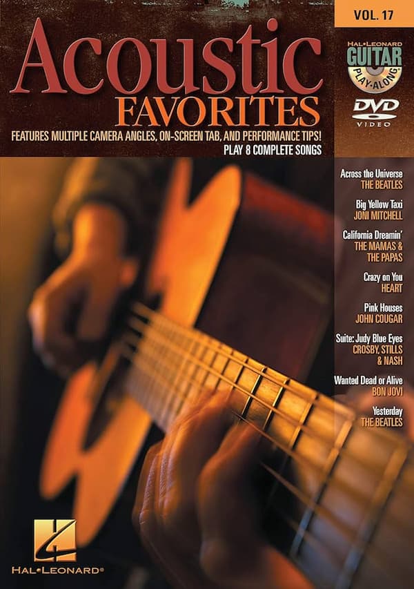 Guitar PLayAlong Volume 17 – Acoustic Favorites