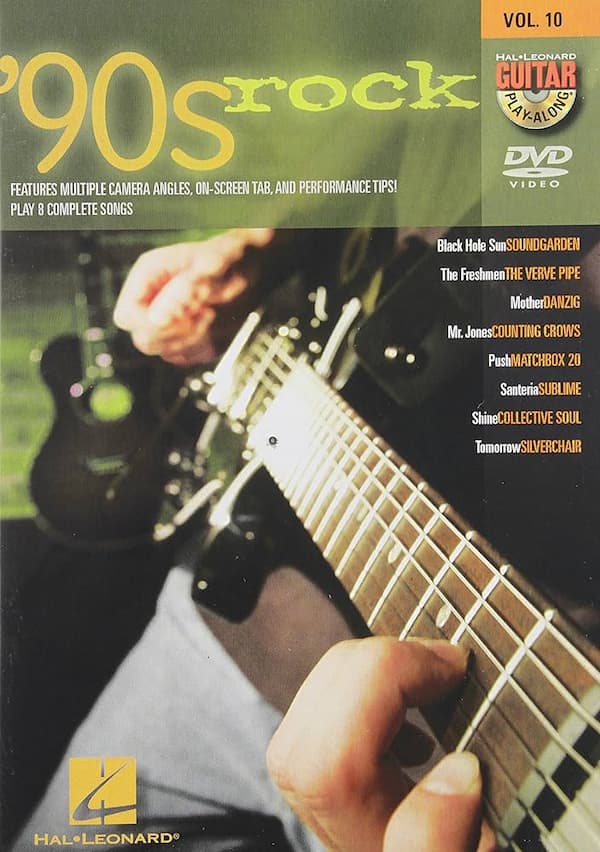 Guitar PLayAlong Volume 10 – 90s Rock