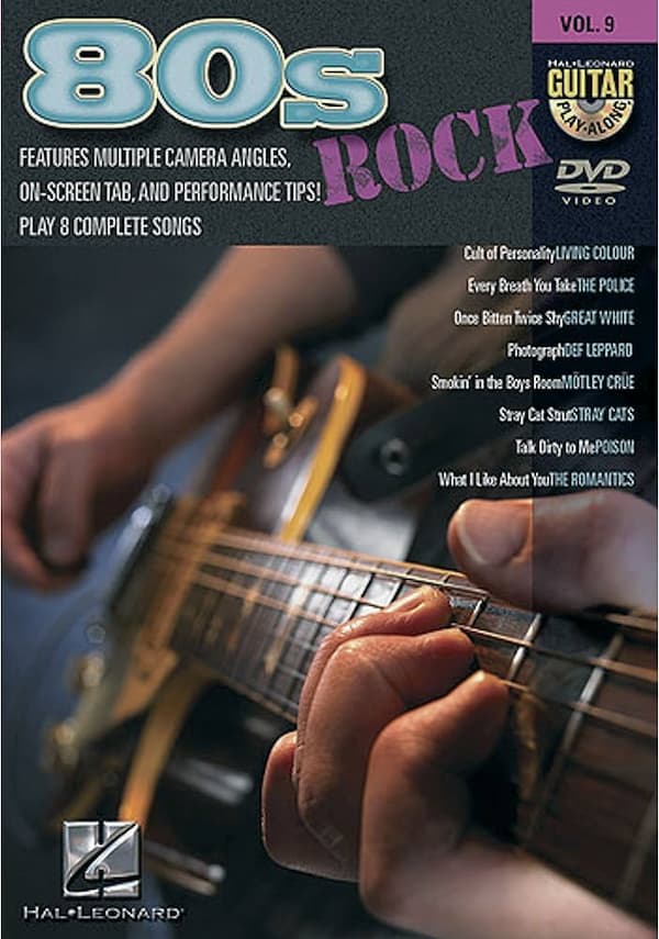 Guitar PLayAlong Volume 09 – 80s Rock