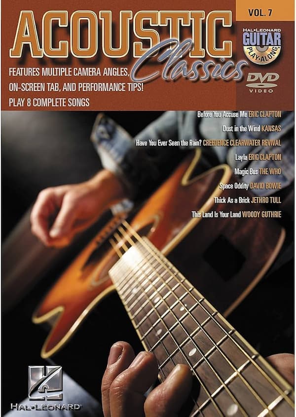 Guitar PLayAlong Volume 07 – Acoustic Classics