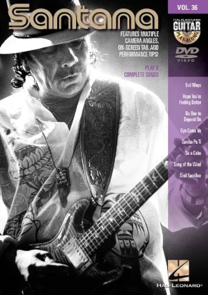 Guitar PLayAlong Volume 36 – Santana