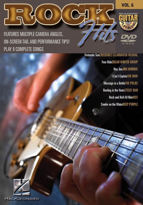 Guitar PLayAlong Volume 06 – Rock Hits