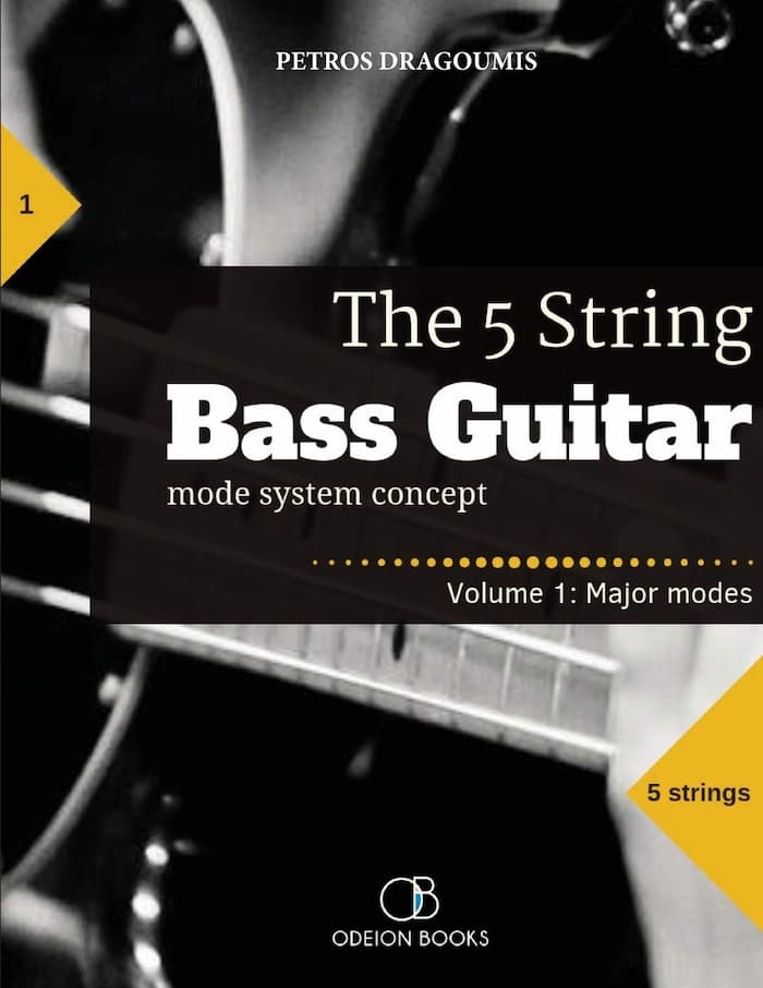 The 5 String Bass Guitar – Mode System Concept Vol 1 Major Modes