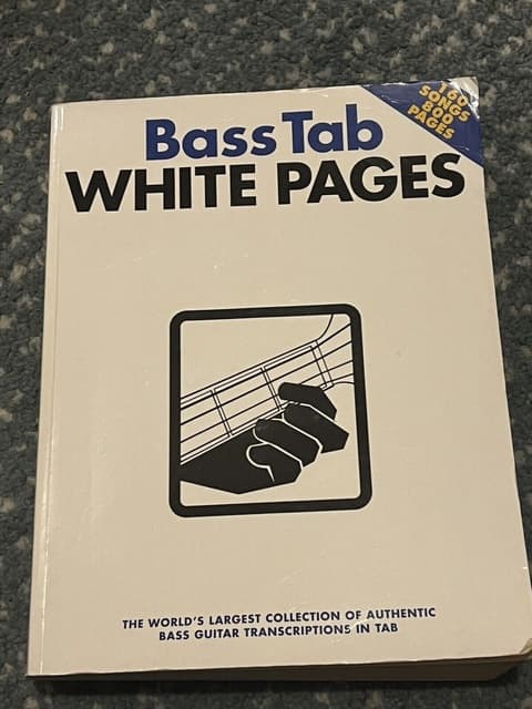 Bass Tab White Pages