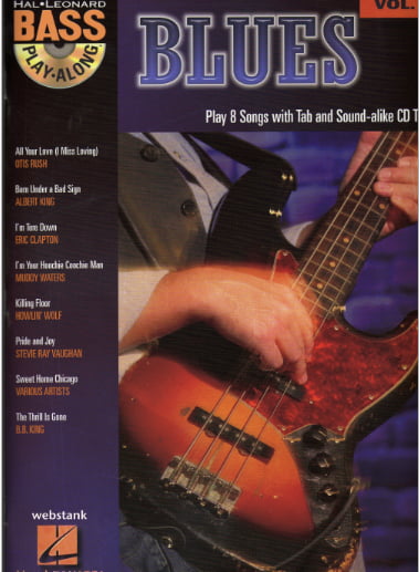 Bass PlayAlong Vol 9 – Blues