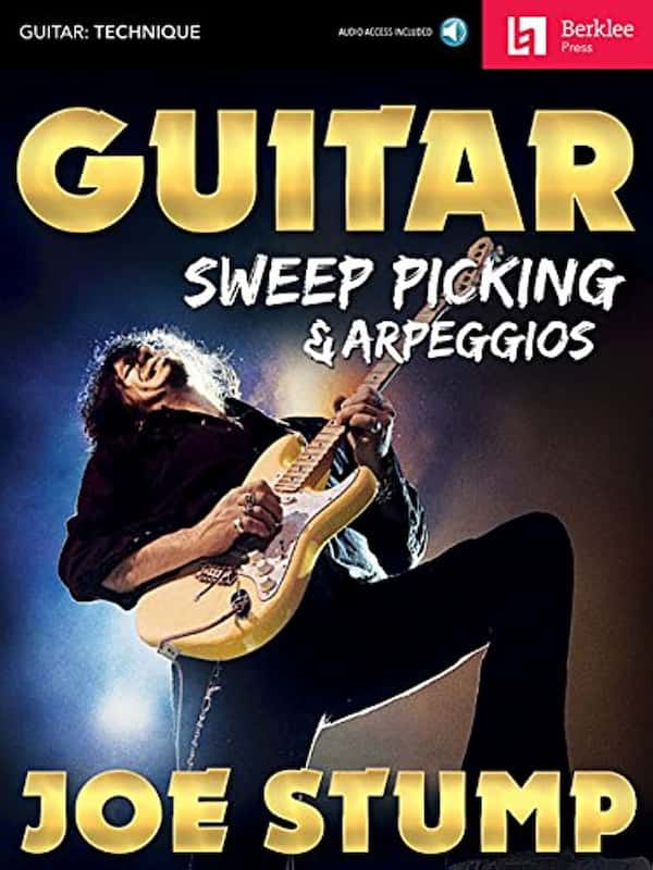 آموزش سوییپ پیکینگ با متد Joe Stump | دانلود کتاب Guitar Sweep Picking & Arpeggios از Hemethod