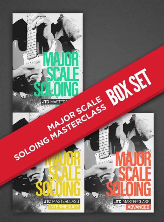 Major Scale Soloing Masterclass Box Set