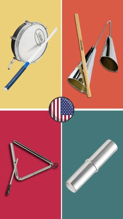 Hand Percussion Learn Tamborim Triangle Agogo and Shaker
