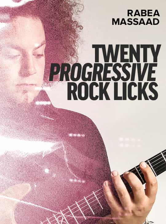 Twenty Progressive Rock Licks