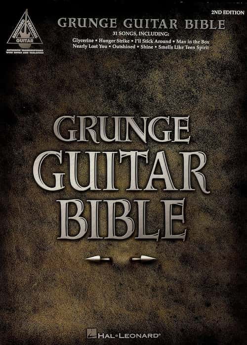 از آمازون کتاب Grunge Guitar Bible از Hemethod