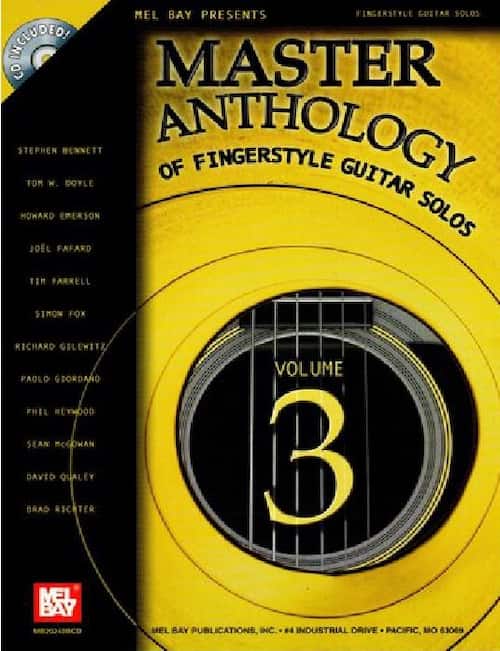 دانلود کتاب Master Anthology Of Fingerstyle Guitar Solos Vol. 3 از Hemethod | مجموعه قطعات فینگراستایل از انتشارات ملبی