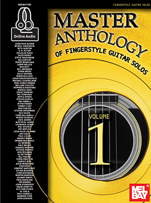 دانلود کتاب Master Anthology Of Fingerstyle Guitar Solos از Hemethod | مجموعه قطعات فینگراستایل با متد Mel Bay