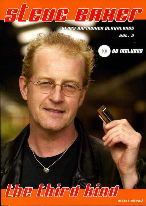 دانلود کتاب Blues Harmonica Playalongs Vol. 3 از Hemethod | تمرین‌های سبک Blues Harmonica با متد Steve Baker