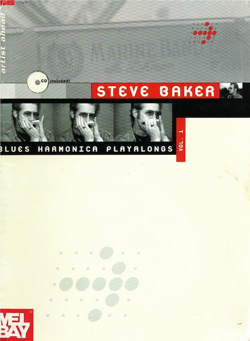 دانلود کتاب Blues Harmonica Playalongs Vol. 1 از Hemethod | تمرین‌های بلوز با سبک منحصربه‌فرد Steve Baker