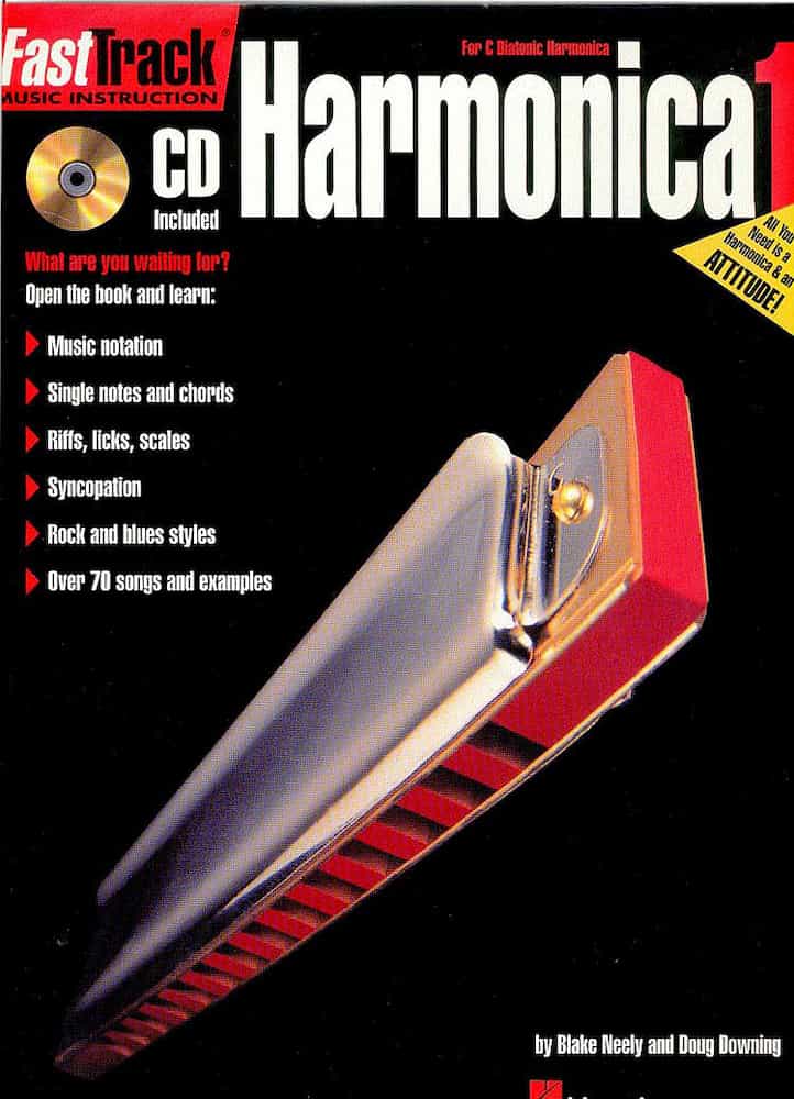 دانلود کتاب FastTrack Harmonica Method – Book 1 از Hemethod | آموزش سریع هارمونیکا با متد تصویری و صوتی Blake Neely
