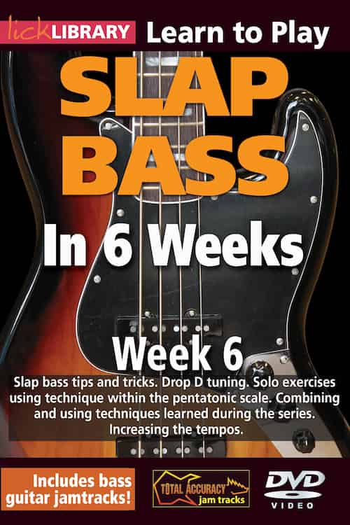دانلود دوره Slap Bass in 6 Weeks – Week 6 از Hemethod | آموزش پیشرفته اسلپ بیس با Phil Williams