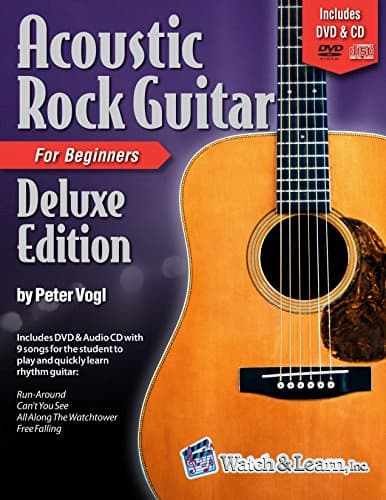 Acoustic Rock Guitar Primer Book For Beginner
