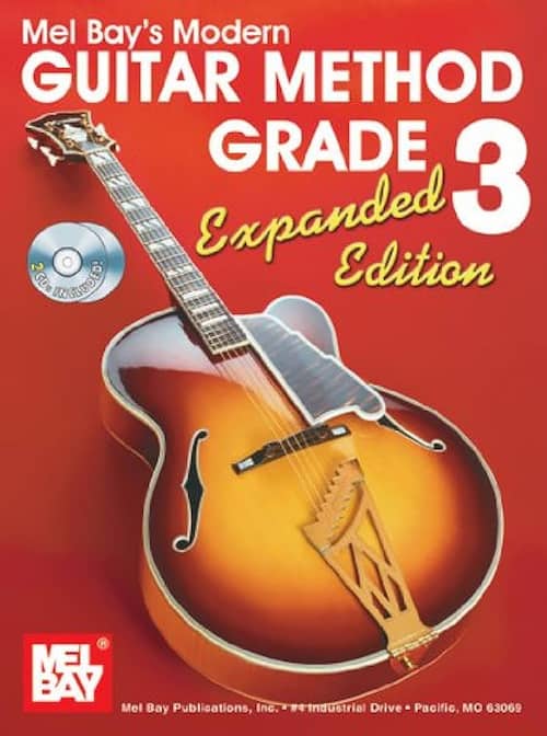 دانلود کتاب آموزش گیتار الکتریک Modern Guitar Method Grade 3 از Hemethod | نسخه توسعه‌یافته با تمرین‌های پیشرفته