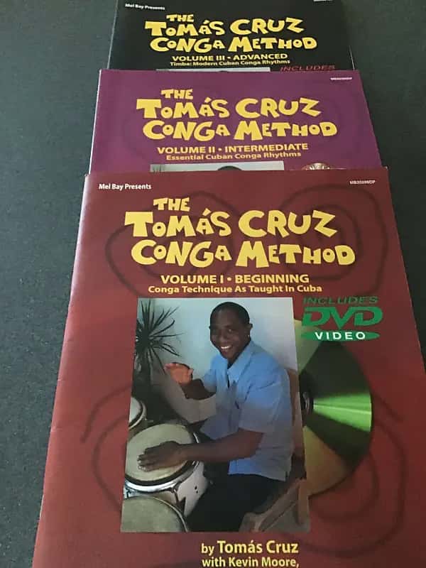 دانلود مجموعه کامل Conga Method Vol. 1–3 از Tomas Cruz | آموزش تکنیکهای کنگا به سبک کوبایی