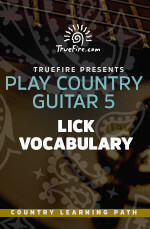 Play Country Guitar 5 Lick Vocabulary