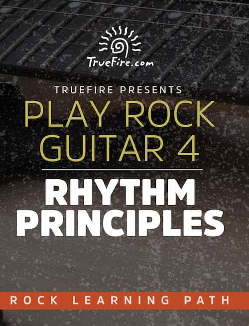 Play Rock Guitar 4 Rhythm Principles