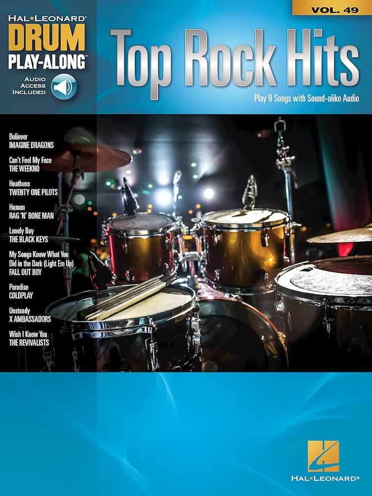 Top Rock Hits – Drum Playalong
