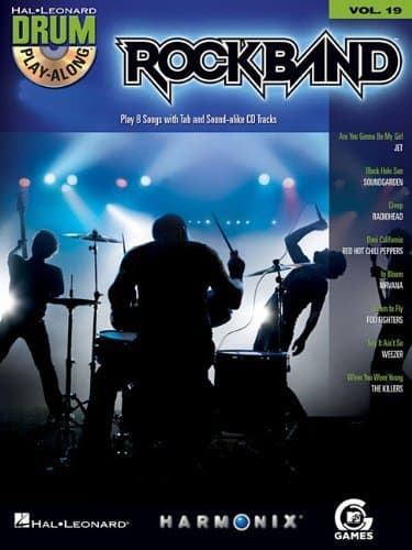 Rock Band – Modern Rock Edition – Drum PlayAlong Volume 19