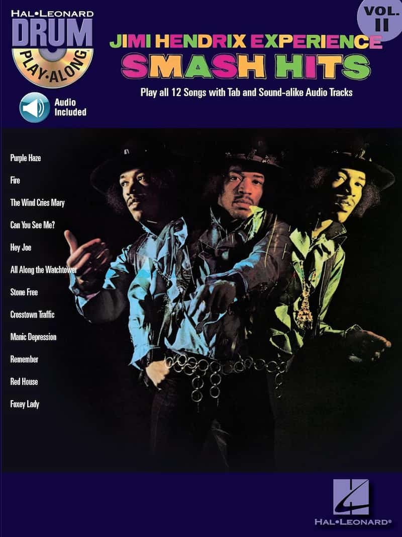 Jimi Hendrix Experience – Drum Playalong Smash Hits (Songbook)