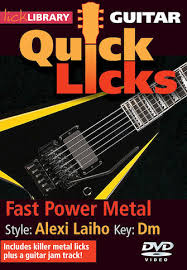 Quick Licks – Alexi Laiho Fast Power Metal