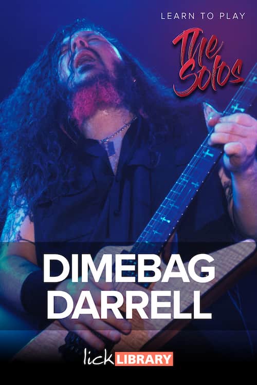 Learn To Play DimeBag Darrell The Solos
