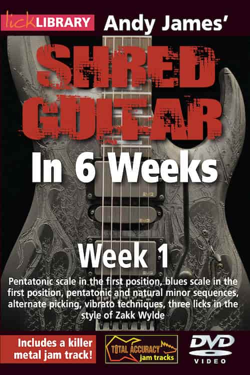 Learn Shred Guitar in 6 Weeks – Week 1