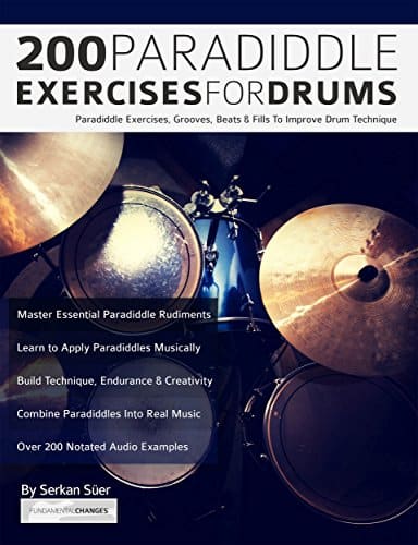 200Paradiddle Exercises for Drums