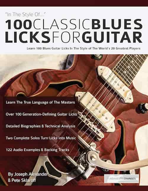 100Classic Blues Licks for Guitar