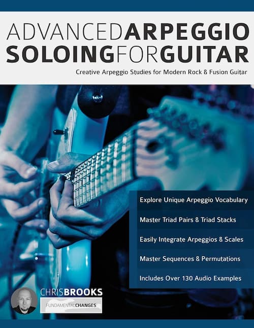 دانلود کتاب Advanced Arpeggio Soloing for Guitar از Chris Brooks